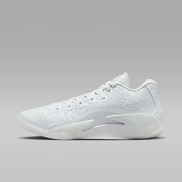 White Basketball Shoes. Nike
